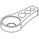 CARBON BATTERY STOPPER 2pic [3A-011-001]