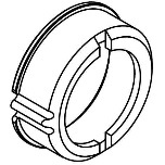 Alu BEARING HOLDER 1pic [3B-004-001]