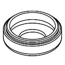 HIGH BIG BORE SHOCK4 LOWER CAP(4pic) [DT-SP-309]