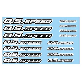 O.S.SPEED Pro ステッカー 2023 WHITE [79884298]]