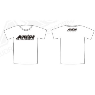 AXON TEAM T-SHIRT 白 XLサイズ [AC-WT-103]