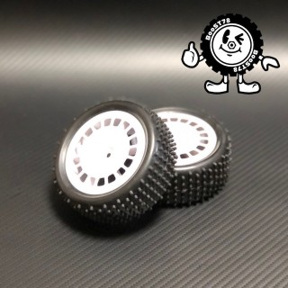 ハリカン君 1/10二駆バギー ドットスパイクタイヤ フロント用インナー入 [HKB-02F]