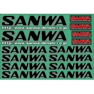 SANWAデカール (BLK) [107A90531B]