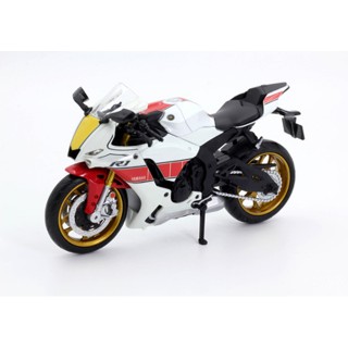 1/12塗装済み完成品ダイキャストモーターサイクル Yamaha YZF-R1 2022 WHITE [50237]]