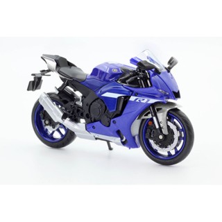 1/12塗装済み完成品ダイキャストモーターサイクル Yamaha YZF-R1 2022 BLUE [50238]]