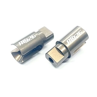 RDX用アルミ製スプールカップ(プロテクター仕様) 2個入 [KN-RDX03]
