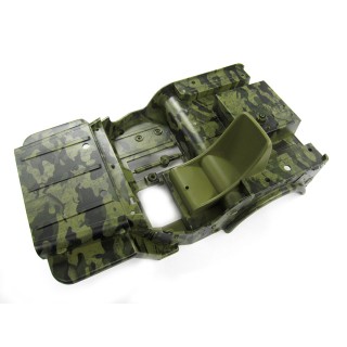 ワイルドウイリー2用 水面転写グラフィックボディ(迷彩 ツヤありクリアー塗装) [SR-MTB02GM]