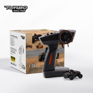 TURBO RACING 1/76スケール C81ブラック オフロードカー [C81-BK]
