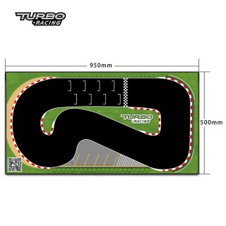 TURBO RACING 1/76スケール RCトラック ベーシック 50×95cm [760101]