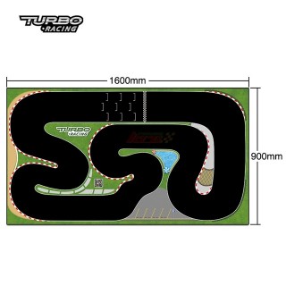 TURBO RACING 1/76スケール RCトラックデラックス 90×160cm [760102]