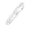 TC10/3 REAR DAMPER STAY WIDE 3HOLE 2pic [3A-004-101]