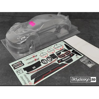 P-GT3Rクリアーボディ1/10GT190mmライトウエイト [BDGT-190PGT3R]
