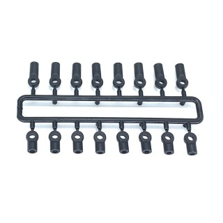 タミヤ5mmボール用ロッドエンド(SS/Mサイズ) 各8pcs [TGX-205]