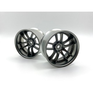 WORK EMOTION CR3P STD RIM オフセット6 マットブラッククローム [LW-0606MBC]