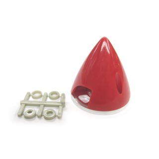 アルミバックスピンナー45mm(赤) [43281]