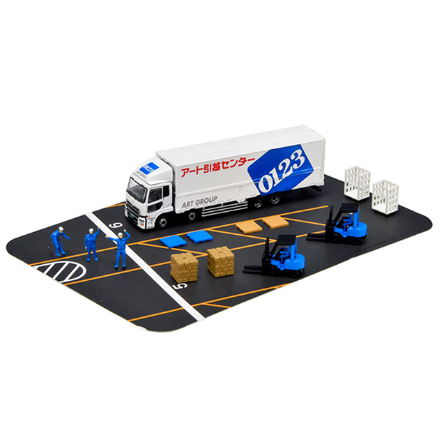 トラックコレクション 物流現場 ウィングバンセットC アート引越