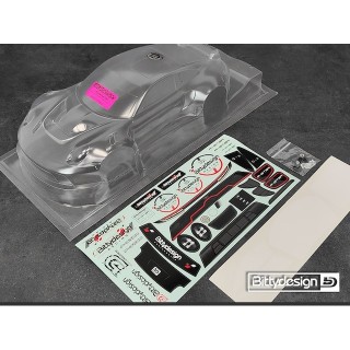 P-GT3R 1/12クリアーボディ GT12クラス [BDGT12-PGT3R]