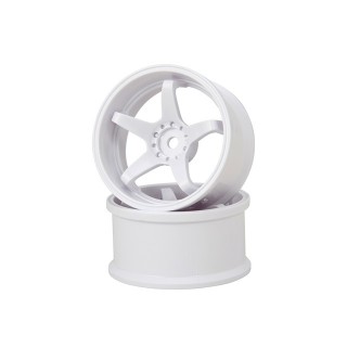 N-Type Drift Wheel +6/White [GD036]