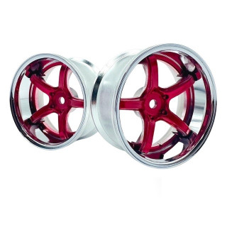 WORK EMOTION T5R 2P WHEEL DEEP CONCAVE OFF6 Candy Red [LW-0706CR]