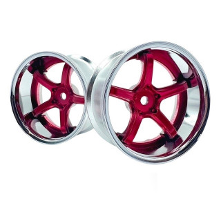 WORK EMOTION T5R 2P WHEEL DEEP CONCAVE OFF8 Candy Red [LW-0708CR]