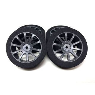 MATRIX製 1/10リヤ35° 10スポーク/65mm 2本入り [YTM-A1035ROa]