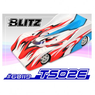 BLITZ TS02E レーシングボディ(200mm/0.8mm厚) [60119-08]