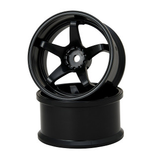 N-Type Drift Wheel Traction /+6/Black [GD052]