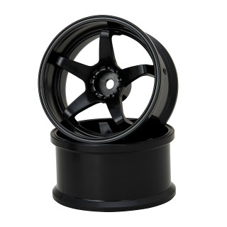 N-Type Drift Wheel Traction /+8/Black [GD053]