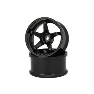 N-Type Drift Wheel Super Traction /+8/Black [GD057]