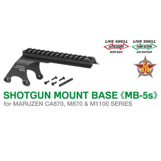 ショットガンマウントベースMB-5s(20mm幅レール) [MRZ-38718]