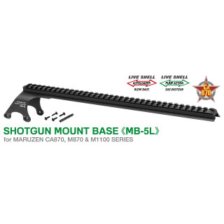 ショットガンマウントベースMB-5L(20mm幅レール) [MRZ-38719]