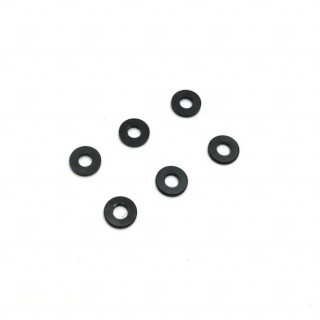 アルミカラー(φ3x7x1mm/ブラック/6入) [97059-01BK]