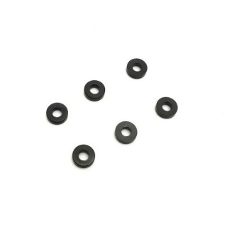 アルミカラー(φ3x7x2mm/ブラック/6入) [97059-02BK]