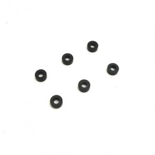 アルミカラー(φ3x7x3mm/ブラック/6入) [97059-03BK]