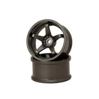 N-Type Drift Wheel/+8/Bronze 2pcs [GD041]