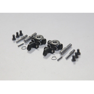 SHARK Steering Knuckle Set(Black) [RR-1400B]