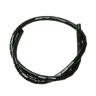 スパイラルチューブ4mm/ブラック/30cm [EG-2876-4BK]