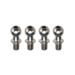 MS1.0用 高精度チタン製 Φ5.0mm キングピンボール (4個入) [RP-117]