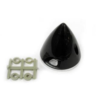 アルミバックスピンナー70ｍｍ（黒） [CAS-43312]