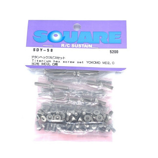チタンヘックスビスセット MD2.0用 [SDY-58]