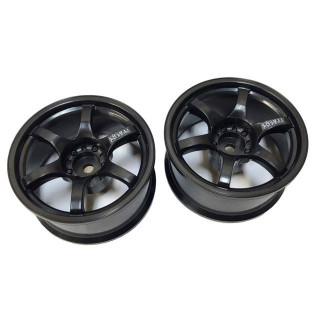 RAYS gram LIGHTS 57D Sports トラクションタイプ offset 8 ブラック 2個入 [LWT-0408BKa]