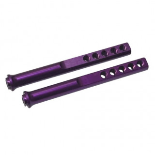 RDX用リヤボディマウントポストロングパープル(全長51.7mm) [TP-576]