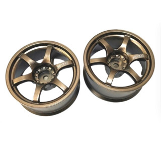 gram LIGHTS 57D SportsWHEELトラクションtype +6 ブロンズメタル [LWT-0406BRa]