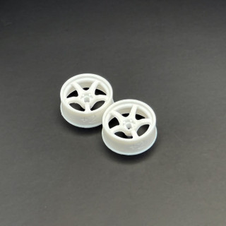 DDLABO 5本スポークホイール白 ナロー2mm [DDL-WR001W-N2]