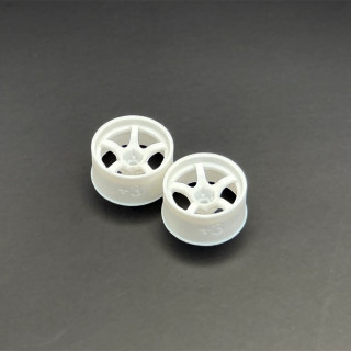 DDLABO 5本スポークホイール白 ワイド3mm [DDL-WR001W-W3]