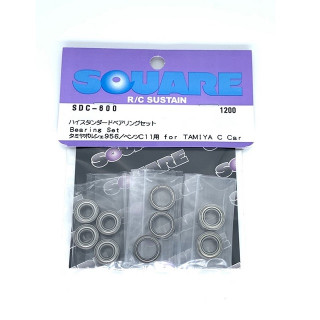 ハイスタンダードベアリングセット タミヤポルシェ956/ベンツC11用 [SDC-600]