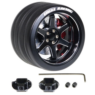 SPメタルグリップステアリングホイル 6スポーク(BK) [EG-3957-6S-BK]