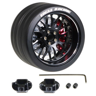 SPメタルグリップステアリングホイル BBS 10Yスポーク(BK) [EG-3957-BBS10Y-BK]