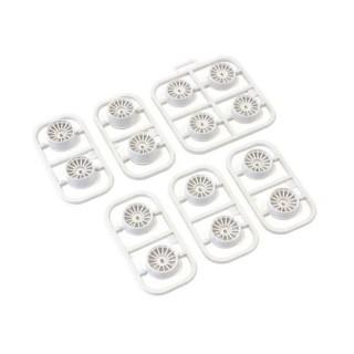 マルチオフセットホイールセット(ホワイト/ミニッツAWD/14pcs.) [MDH100WB]