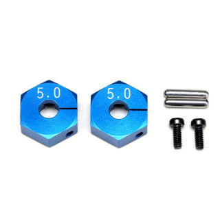 5.0mm クランプ式ホイルハブ ブルー [Y2-011CBL5]